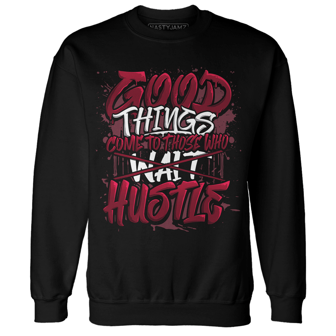 High White Team Red 1s Sweatshirt Match Good Things - NastyJamz