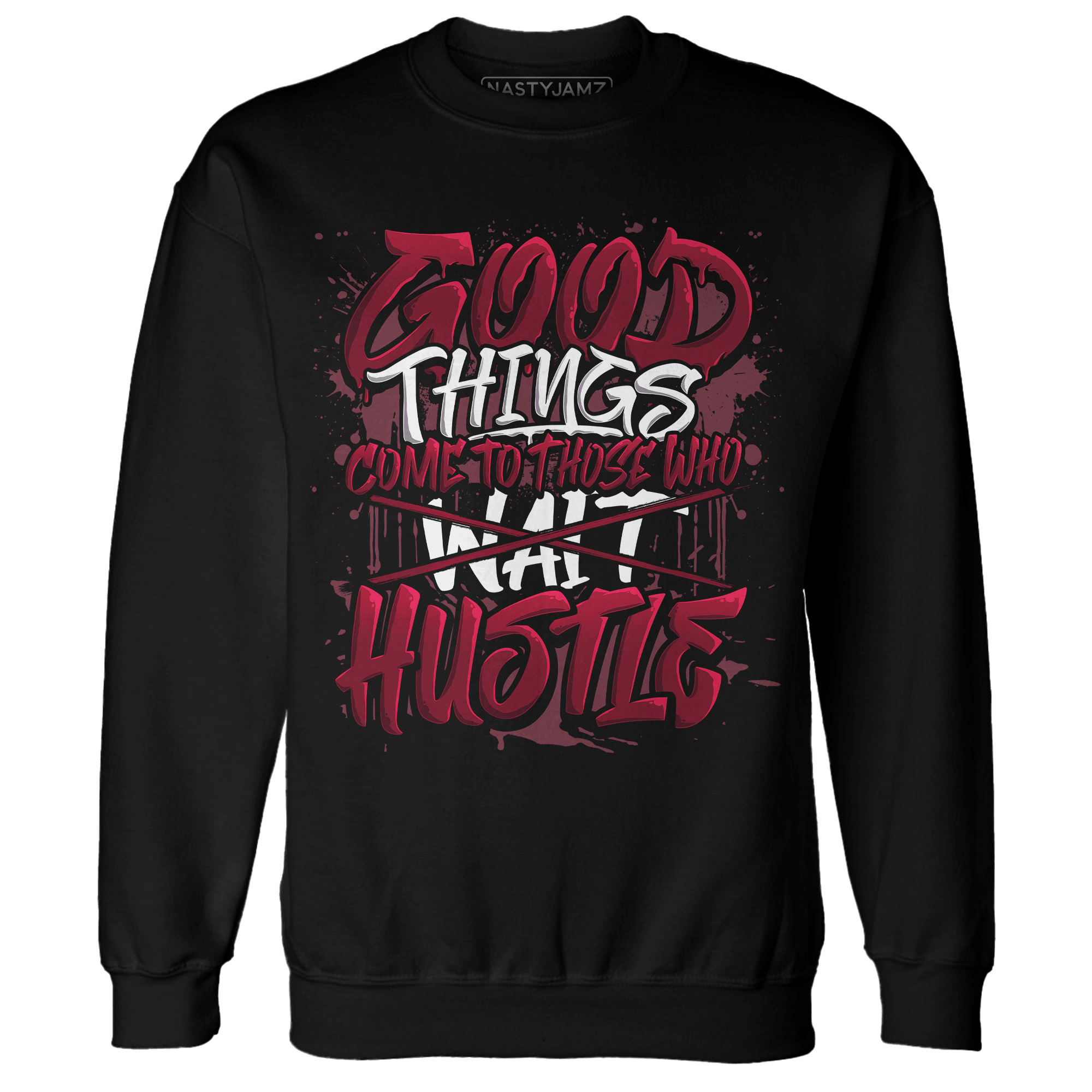 High White Team Red 1s Sweatshirt Match Good Things - NastyJamz