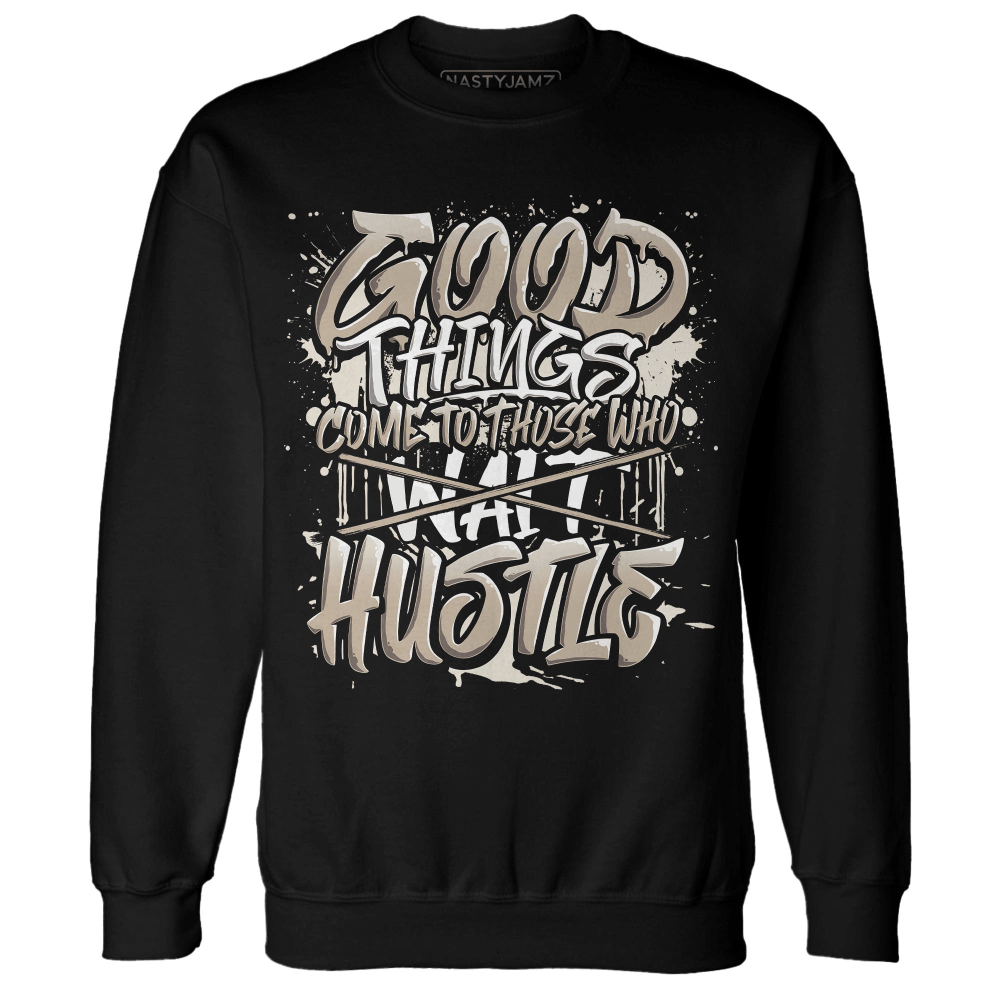 Latte 1s Sweatshirt Match Good Things - NastyJamz