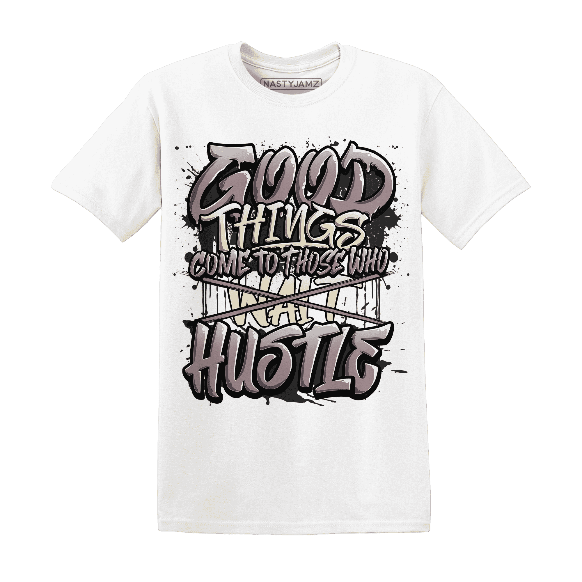 NastyJamz-Black-Violet-Ore-3s-T-Shirt-Match-Good-Things