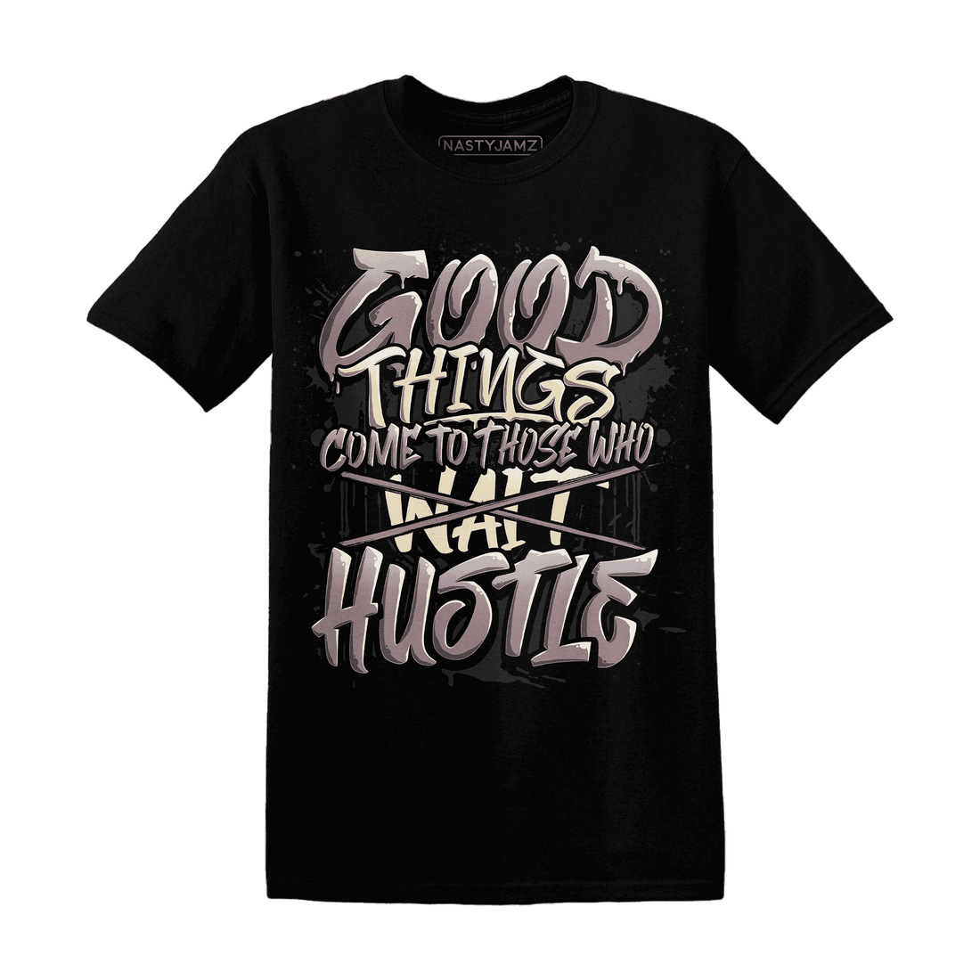 NastyJamz-Black-Violet-Ore-3s-T-Shirt-Match-Good-Things