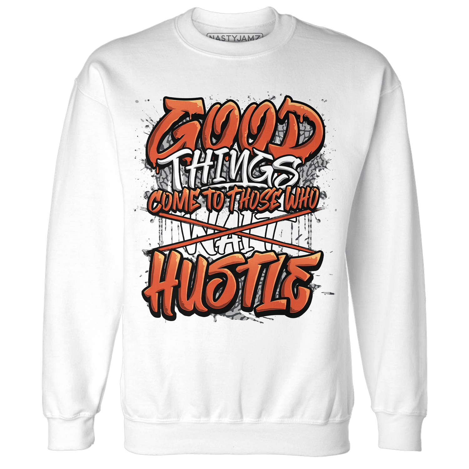 Georgia Peach 3s Sweatshirt Match Good Things - NastyJamz