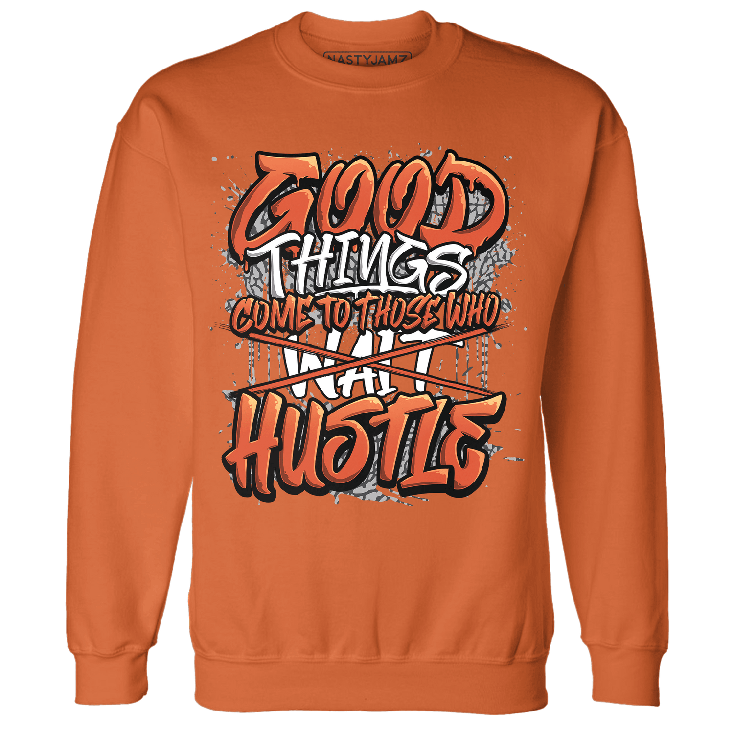 Georgia Peach 3s Sweatshirt Match Good Things - NastyJamz