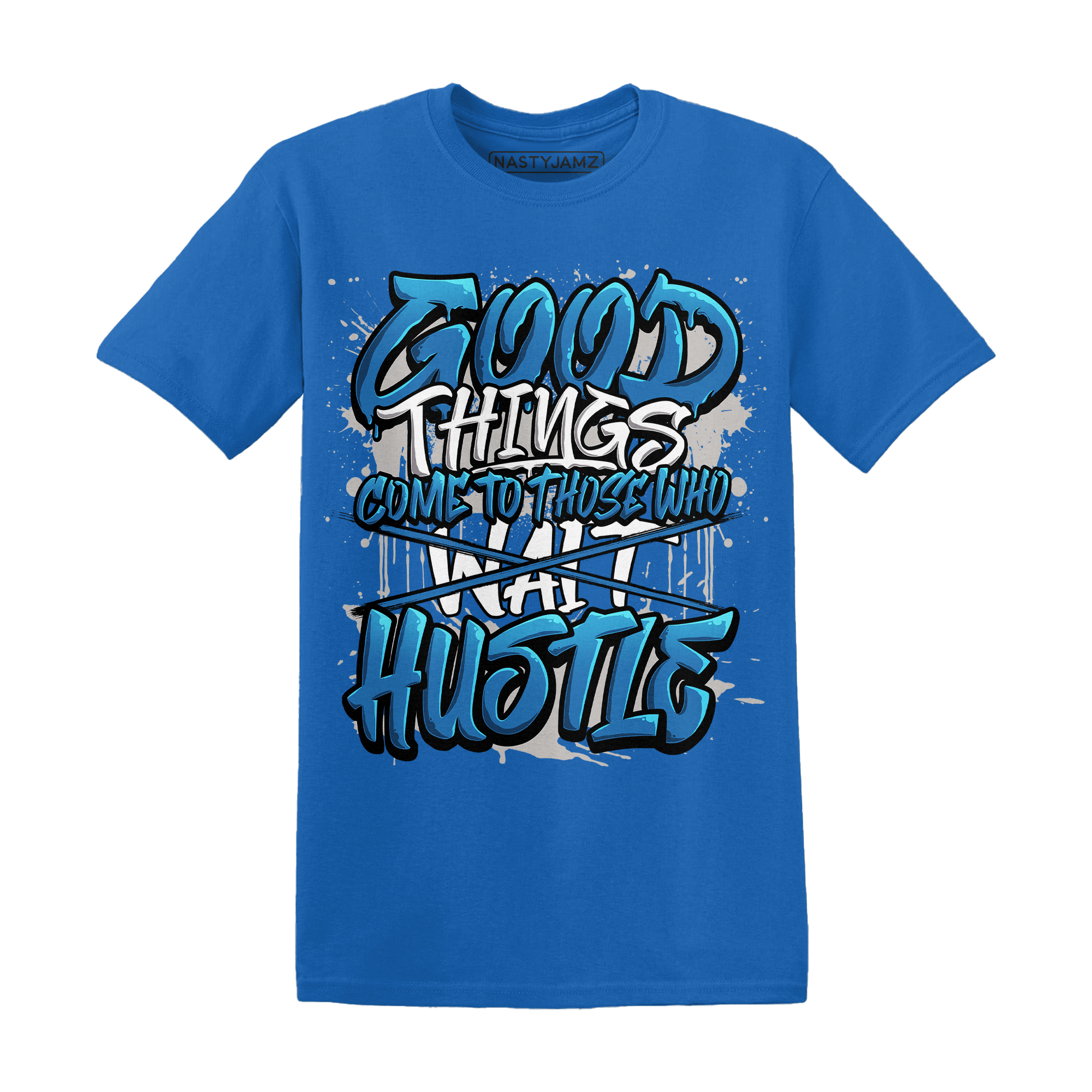 Industrial Blue 4s T Shirt Match Good Things - NastyJamz