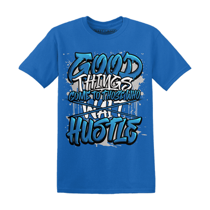 Industrial Blue 4s T Shirt Match Good Things - NastyJamz