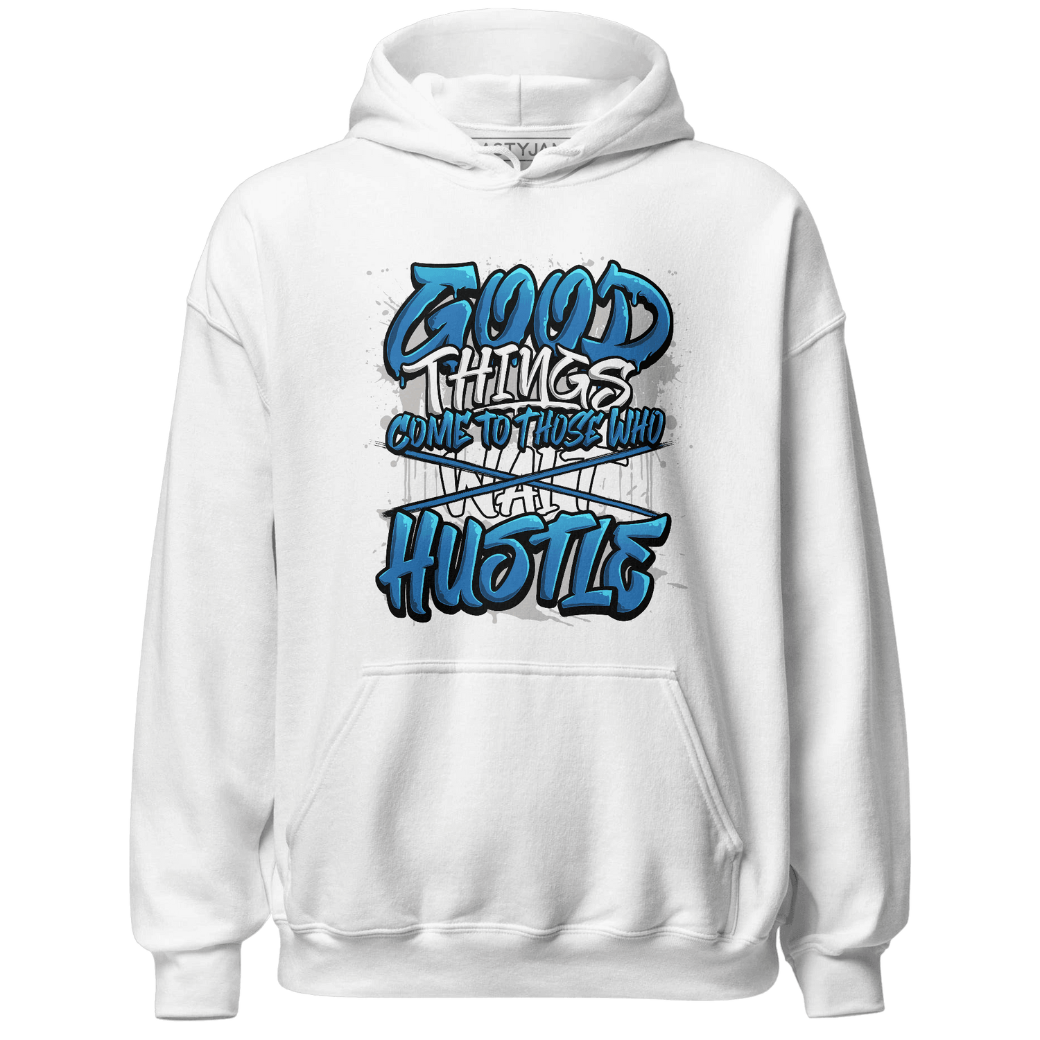 Industrial Blue 4s Hoodie Match Good Things - NastyJamz