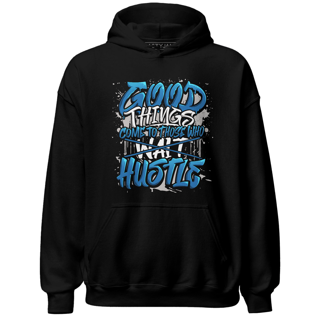 Industrial Blue 4s Hoodie Match Good Things - NastyJamz