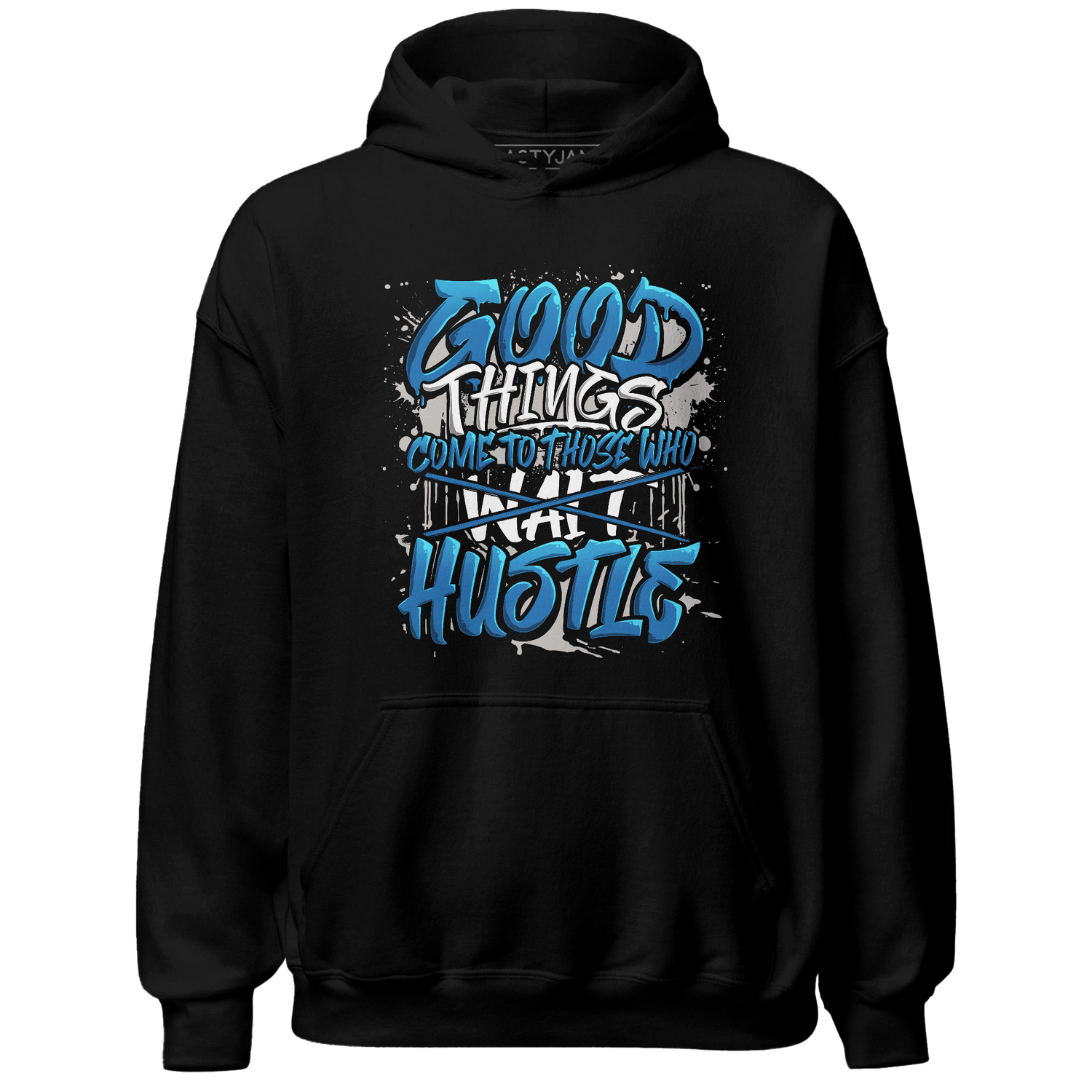 Industrial Blue 4s Hoodie Match Good Things - NastyJamz
