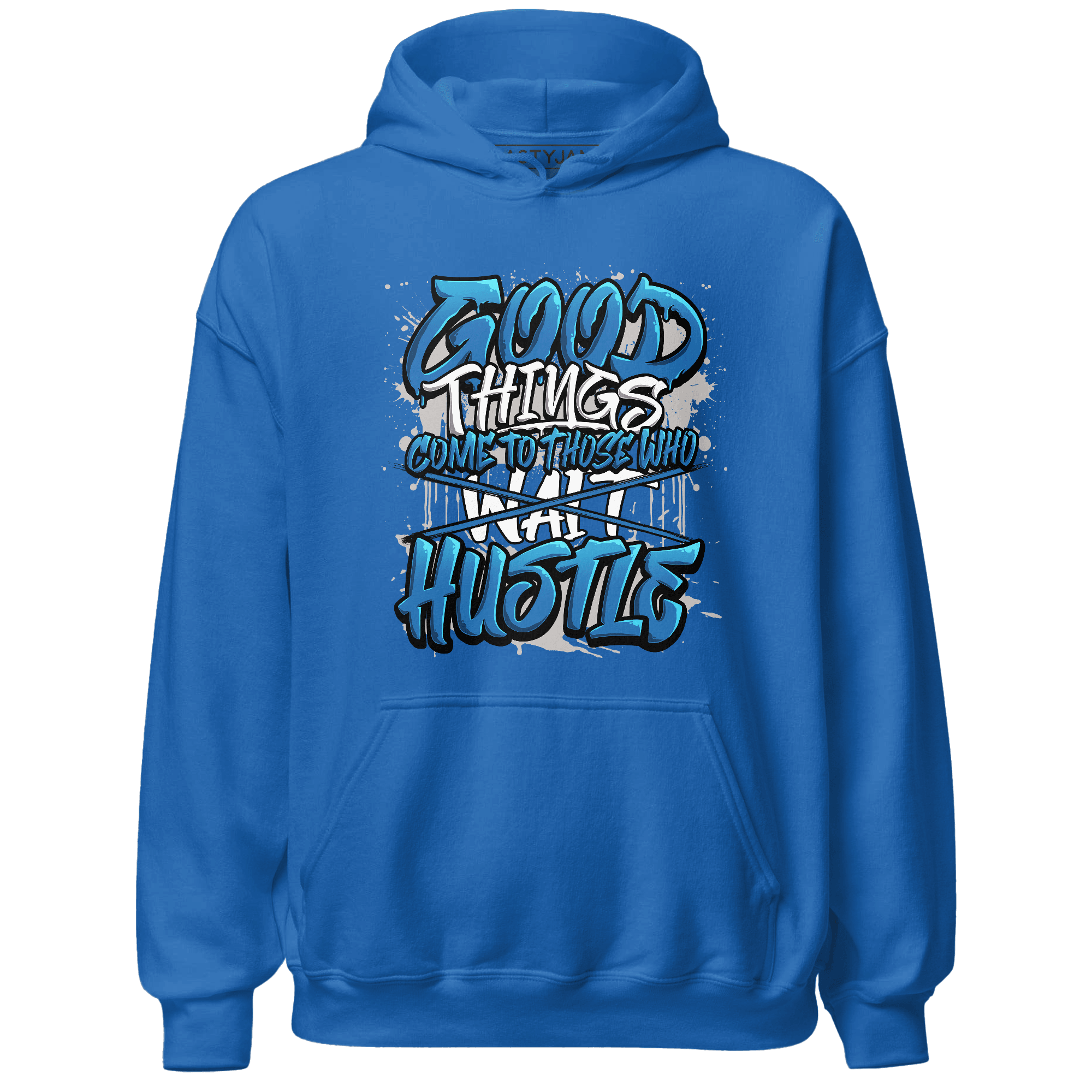 Industrial Blue 4s Hoodie Match Good Things - NastyJamz