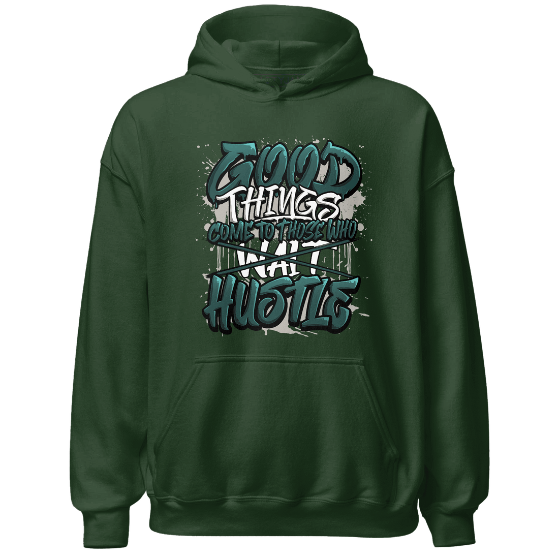Oxidized Green 4s Hoodie Match Good Things - NastyJamz