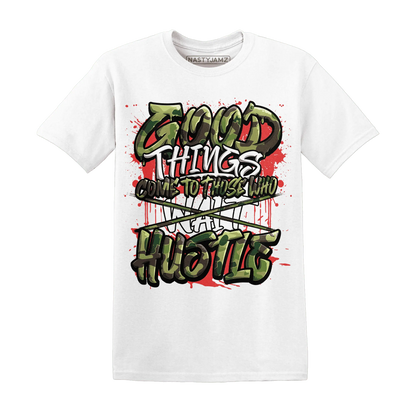 AM-90-Dark-Sage-Solar-Red-NastyJamz-T-Shirt-Match-Good-Things