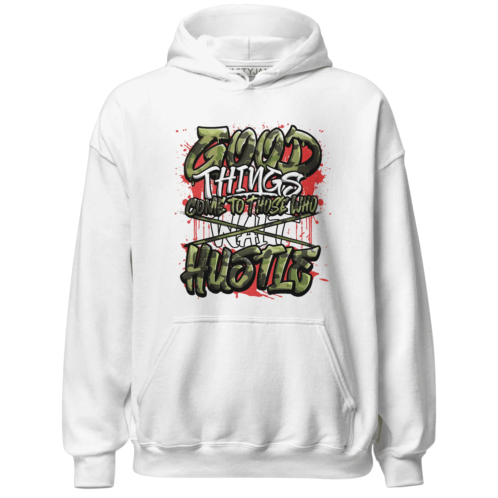 AM-90-Dark-Sage-Solar-Red-NastyJamz-Hoodie-Match-Good-Things