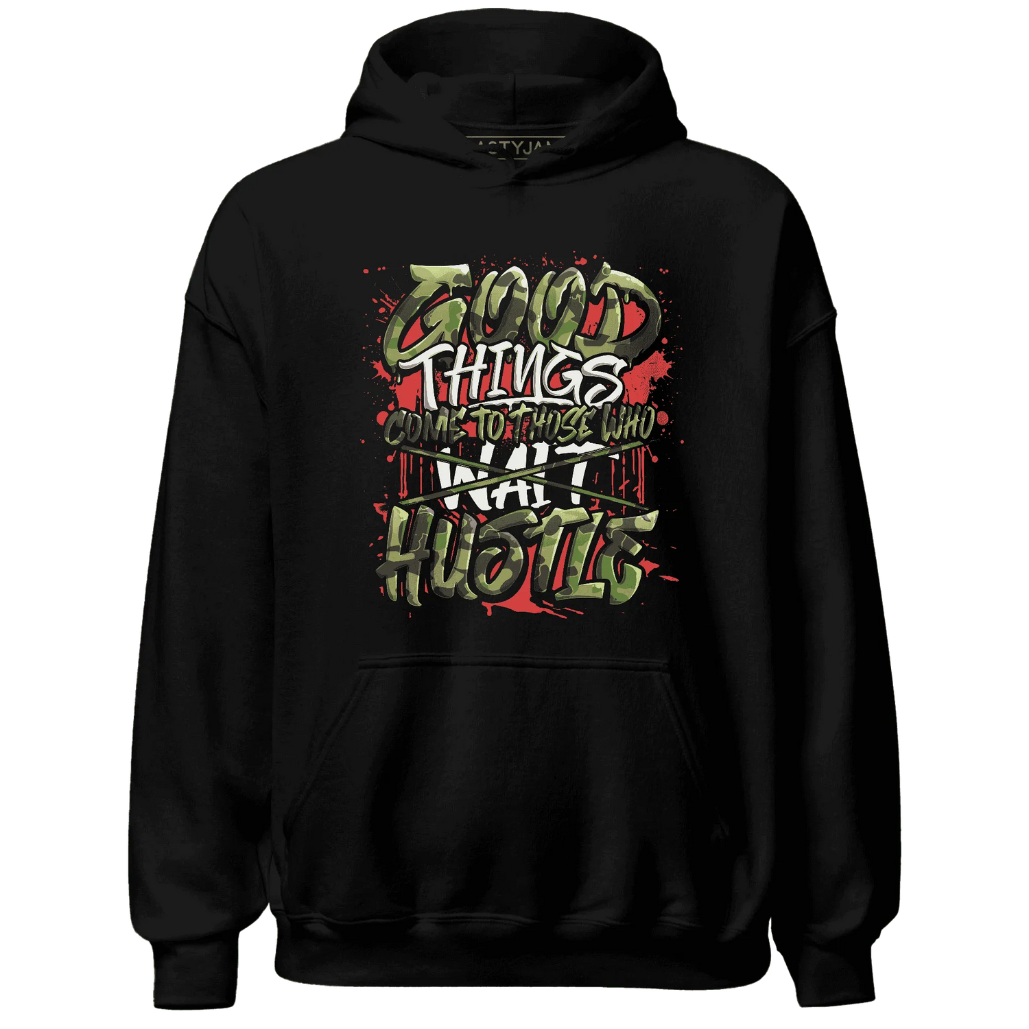 AM-90-Dark-Sage-Solar-Red-NastyJamz-Hoodie-Match-Good-Things