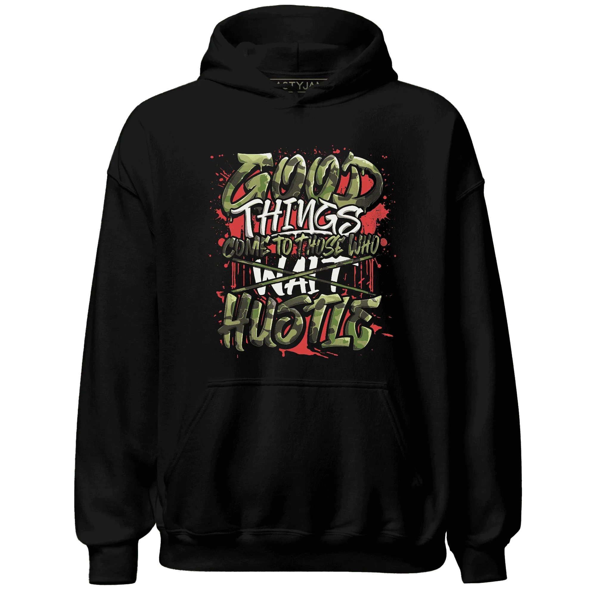 AM-90-Dark-Sage-Solar-Red-NastyJamz-Hoodie-Match-Good-Things