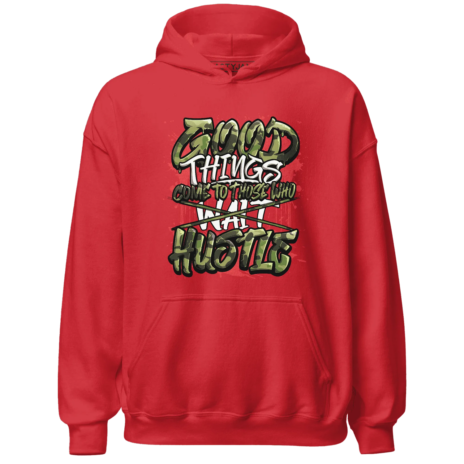 AM-90-Dark-Sage-Solar-Red-NastyJamz-Hoodie-Match-Good-Things