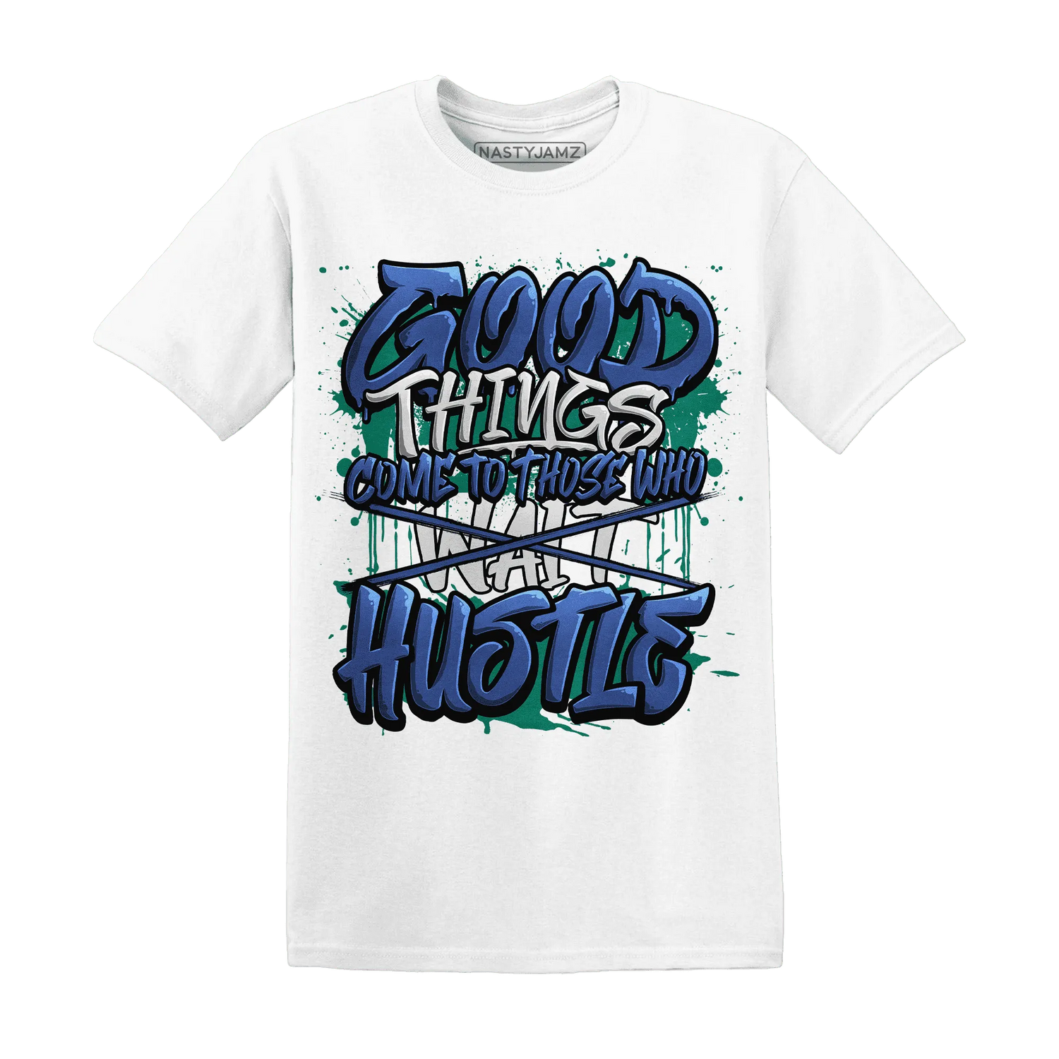 Dunk-Hyper-Royal-Malachite-NastyJamz-T-Shirt-Match-Good-Things