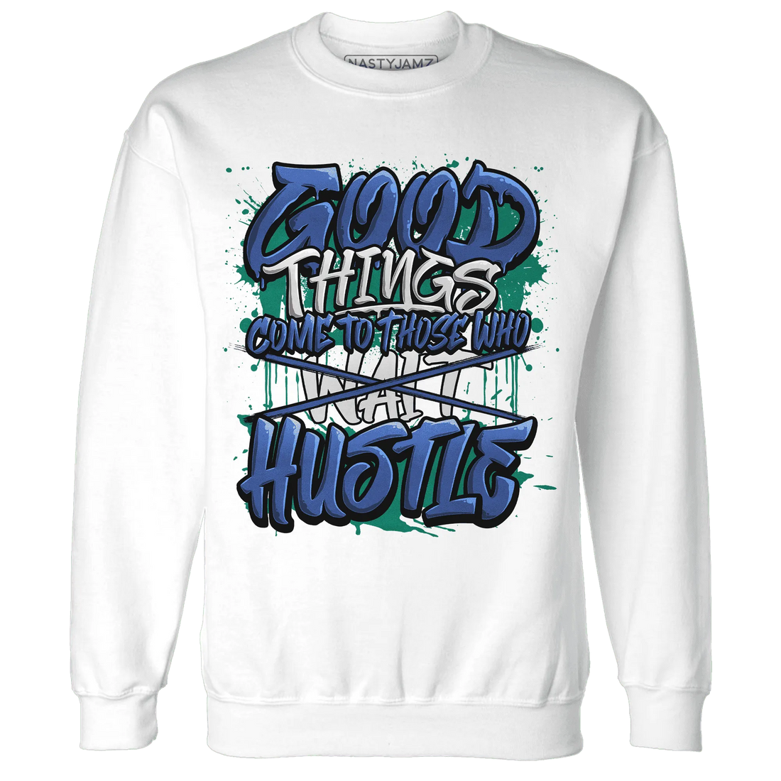 Dunk-Hyper-Royal-Malachite-NastyJamz-Sweatshirt-Match-Good-Things