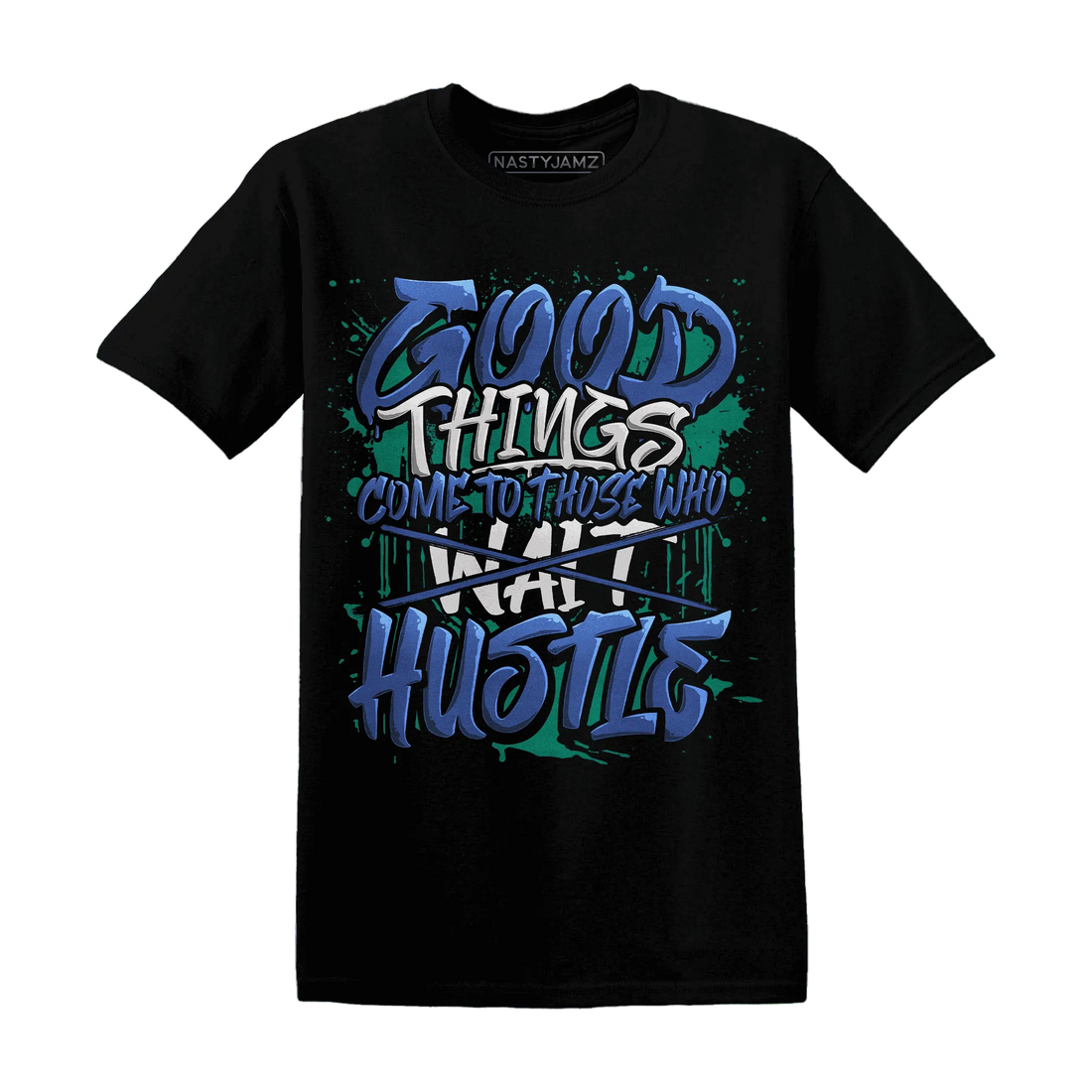 Dunk-Hyper-Royal-Malachite-NastyJamz-T-Shirt-Match-Good-Things