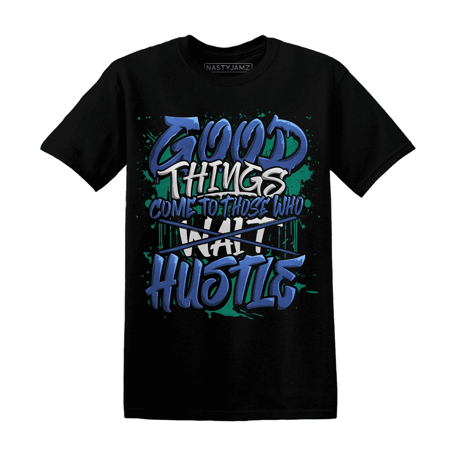 Dunk-Hyper-Royal-Malachite-NastyJamz-T-Shirt-Match-Good-Things