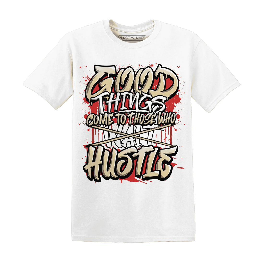 Dunk-Strawberry-Waffle-NastyJamz-T-Shirt-Match-Good-Things