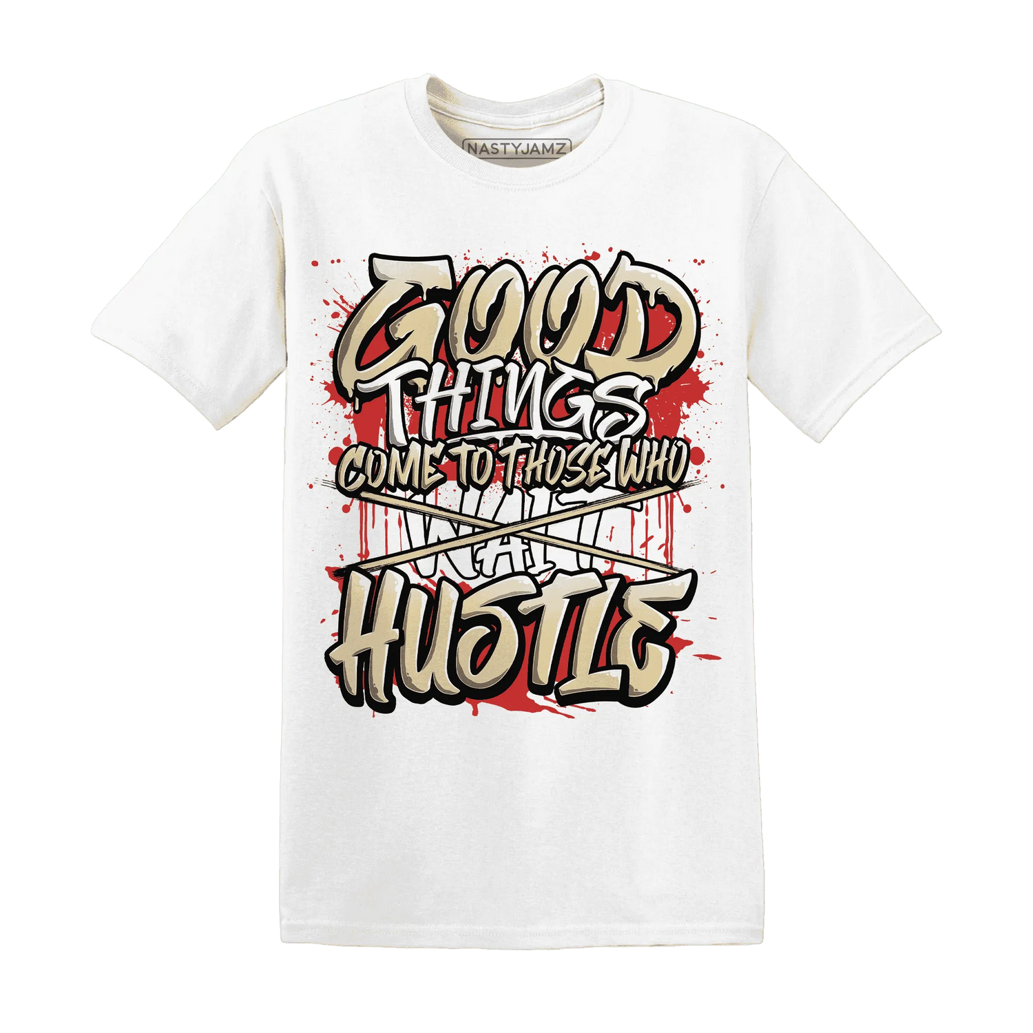 Dunk-Strawberry-Waffle-NastyJamz-T-Shirt-Match-Good-Things