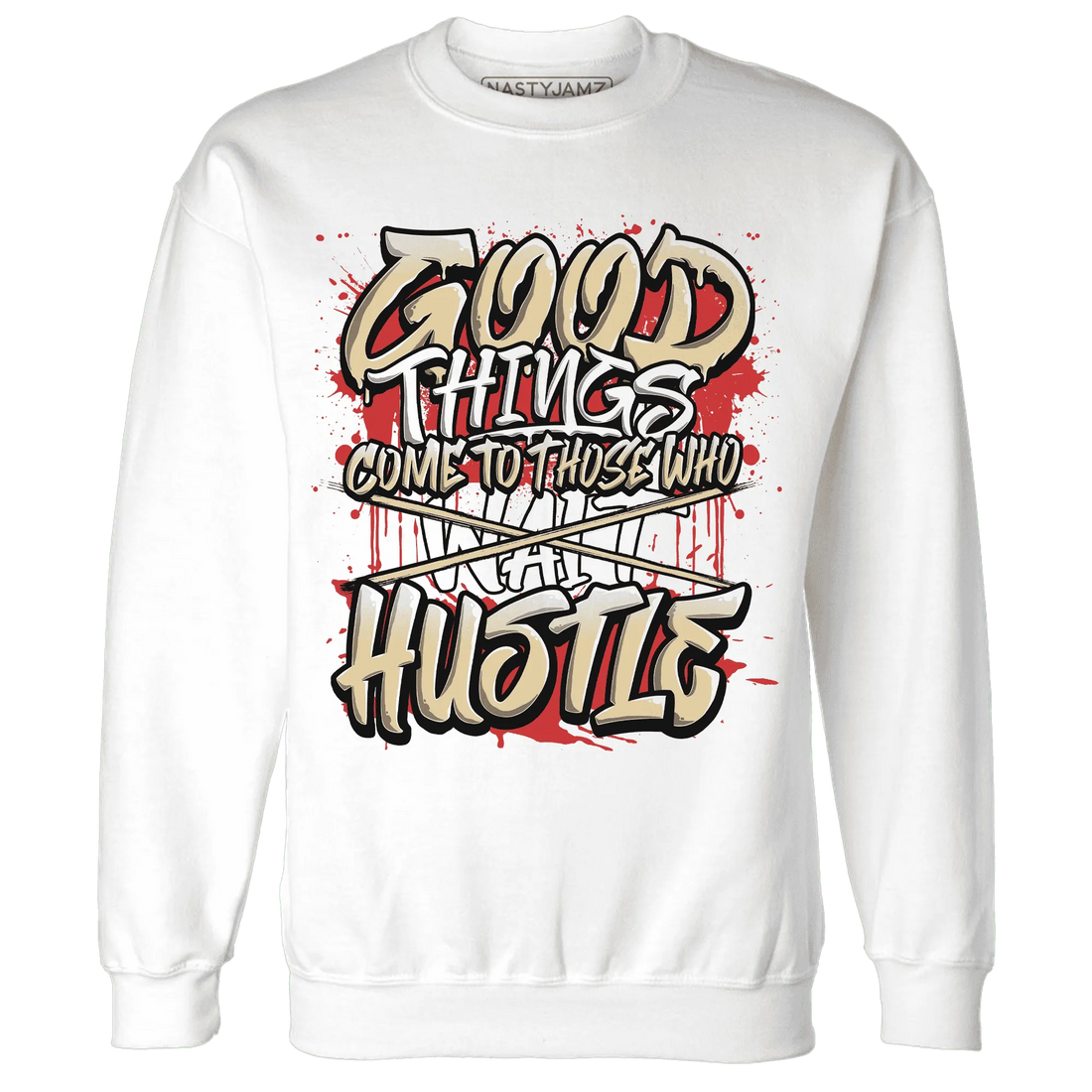 Dunk-Strawberry-Waffle-NastyJamz-Sweatshirt-Match-Good-Things