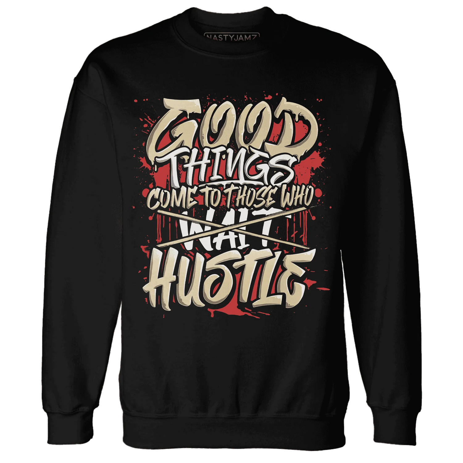 Dunk-Strawberry-Waffle-NastyJamz-Sweatshirt-Match-Good-Things