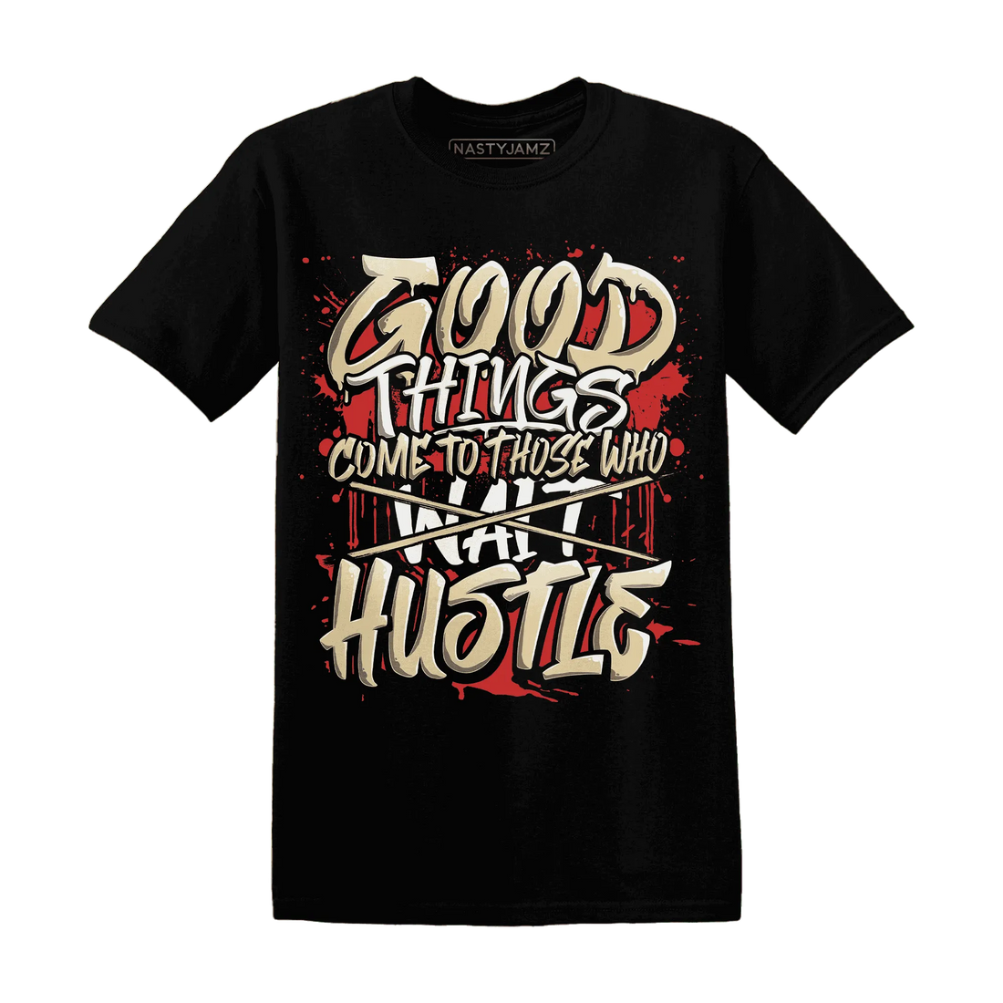 Dunk-Strawberry-Waffle-NastyJamz-T-Shirt-Match-Good-Things