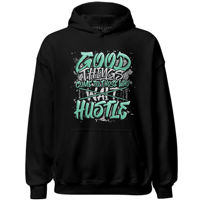 Green Glow 3s Hoodie Match Good Things - NastyJamz