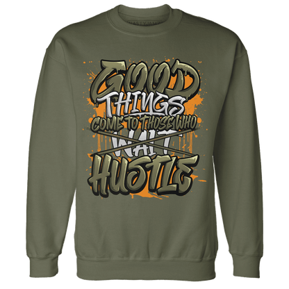 Olive 5s Sweatshirt Match Good Things - NastyJamz