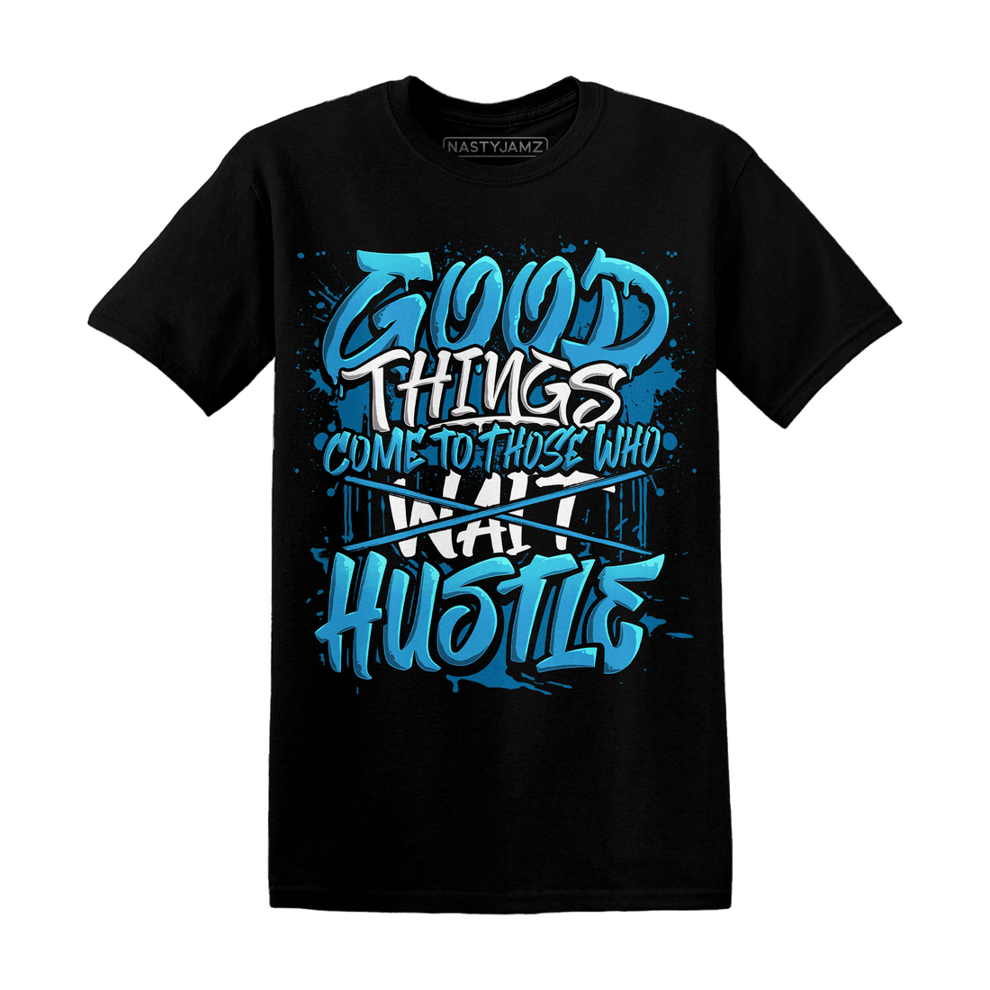 Powder Blue 9s T Shirt Match Good Things - NastyJamz