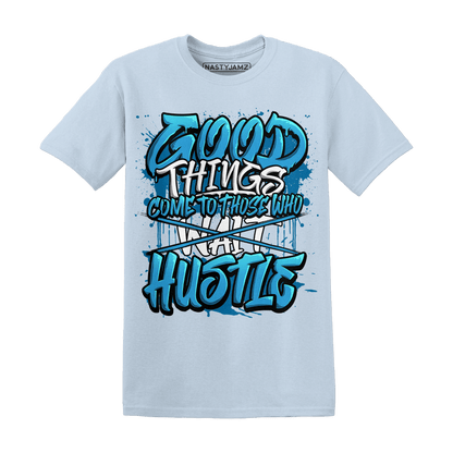 Powder Blue 9s T Shirt Match Good Things - NastyJamz