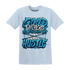 Powder Blue 9s T Shirt Match Good Things - NastyJamz