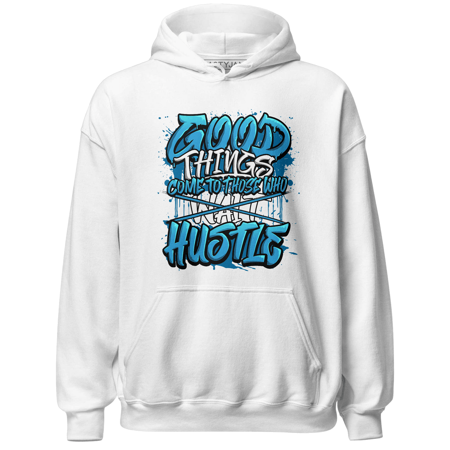 Powder Blue 9s Hoodie Match Good Things - NastyJamz