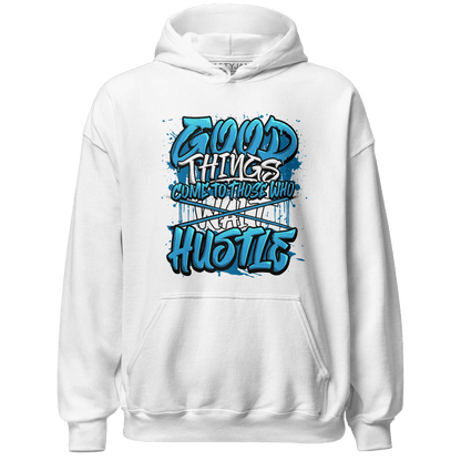 Powder Blue 9s Hoodie Match Good Things - NastyJamz