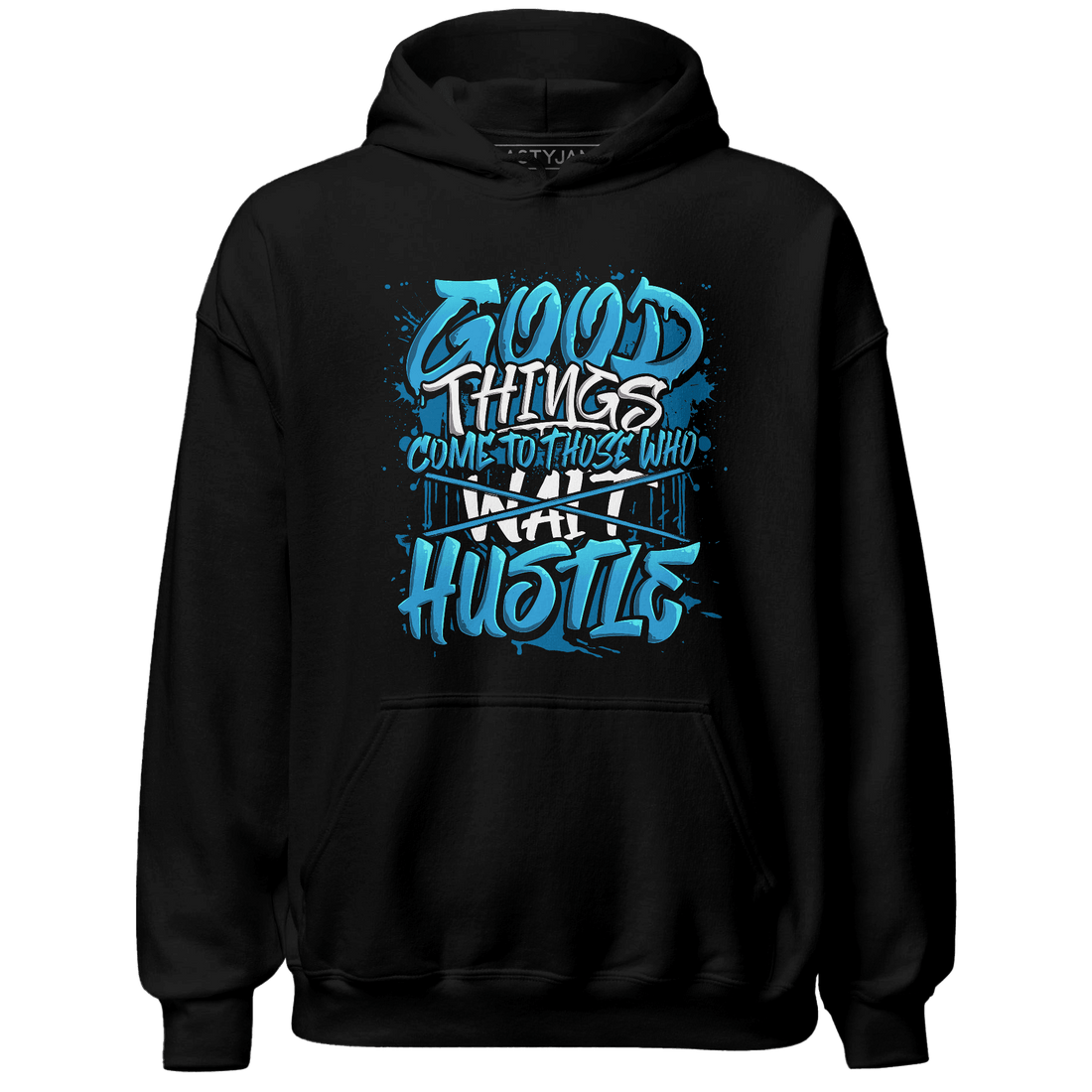 Powder Blue 9s Hoodie Match Good Things - NastyJamz