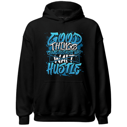 Powder Blue 9s Hoodie Match Good Things - NastyJamz