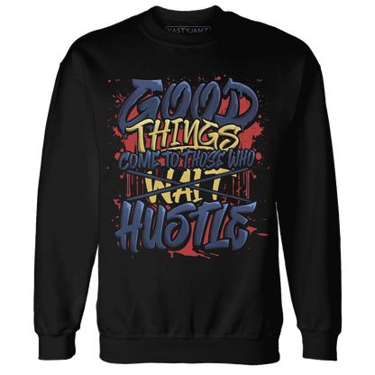 VaporMax-Air-Plus-Midnight-Navy-Gold-Black-NastyJamz-Sweatshirt-Match-Good-Things