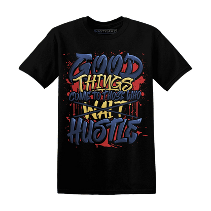 VaporMax-Air-Plus-Midnight-Navy-Gold-Black-NastyJamz-T-Shirt-Match-Good-Things