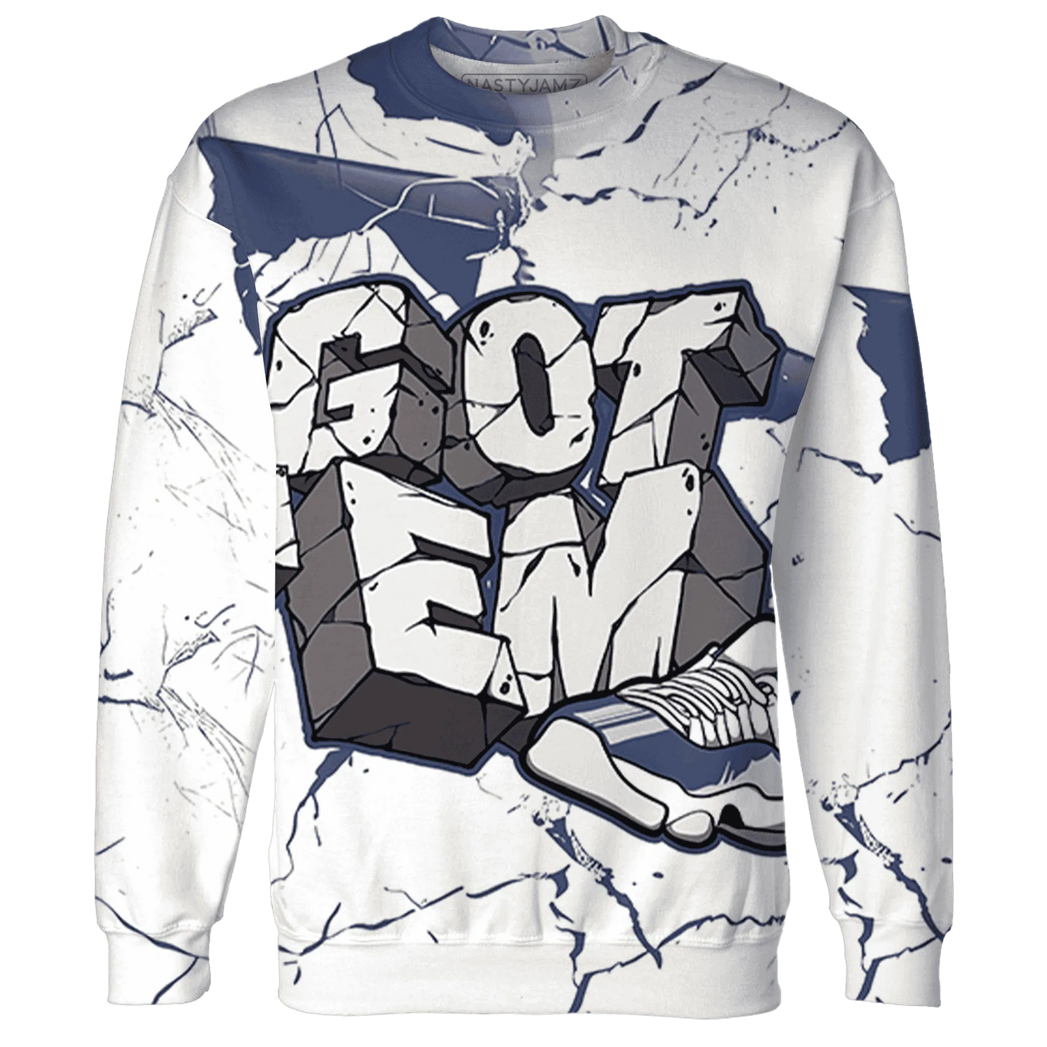 Low-Diffused-Blue-11s-Sweatshirt-Match-Got-Em-3D