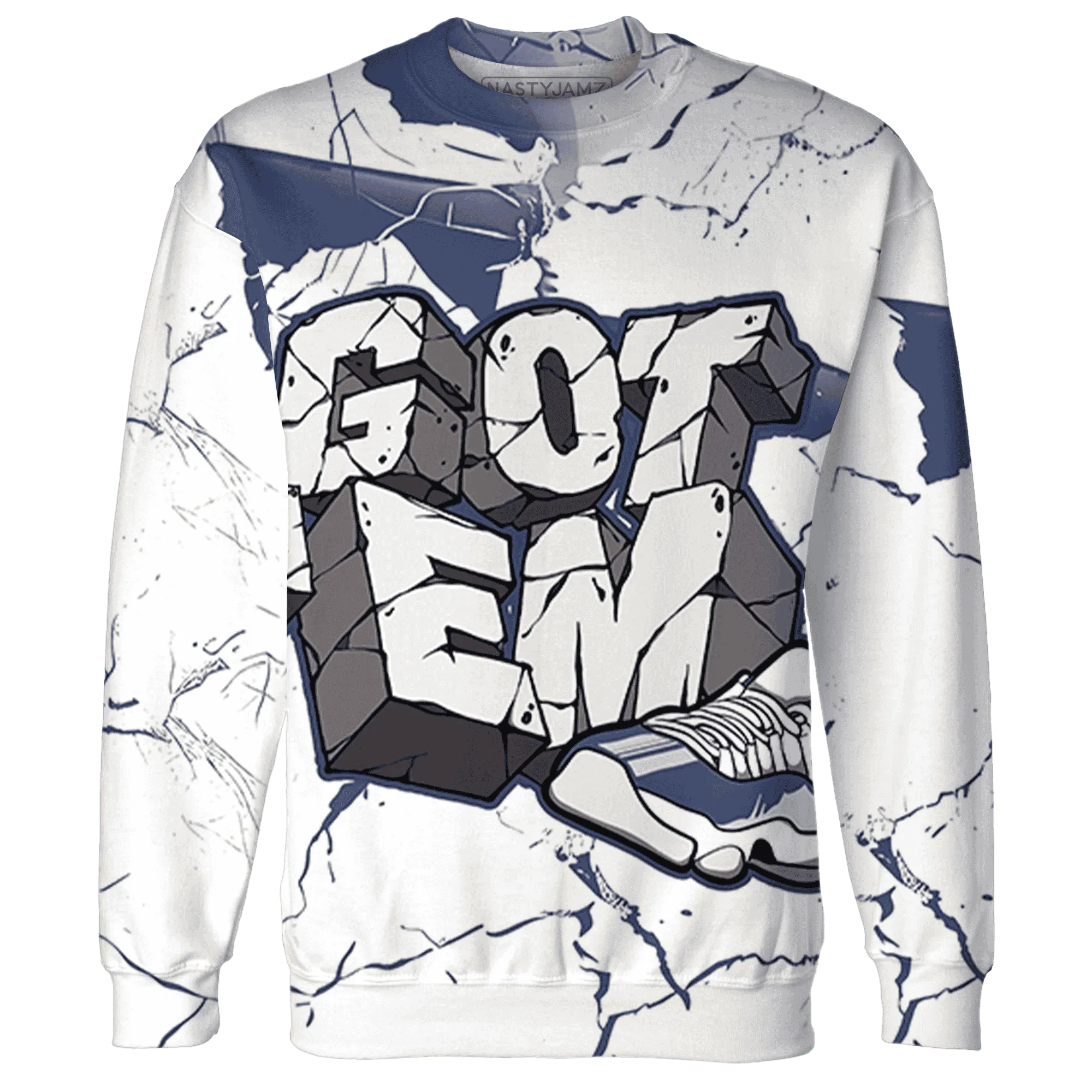 Low-Diffused-Blue-11s-Sweatshirt-Match-Got-Em-3D