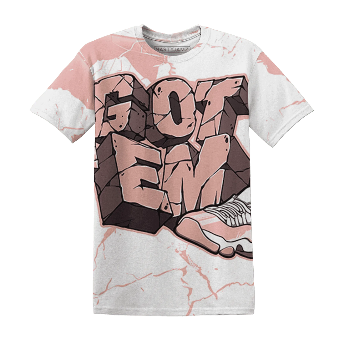 Low-Legend-Pink-11s-T-Shirt-Match-Got-Em-3D