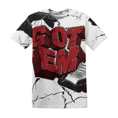Retro-Red-Taxi-12s-T-Shirt-Match-Got-Em-3D