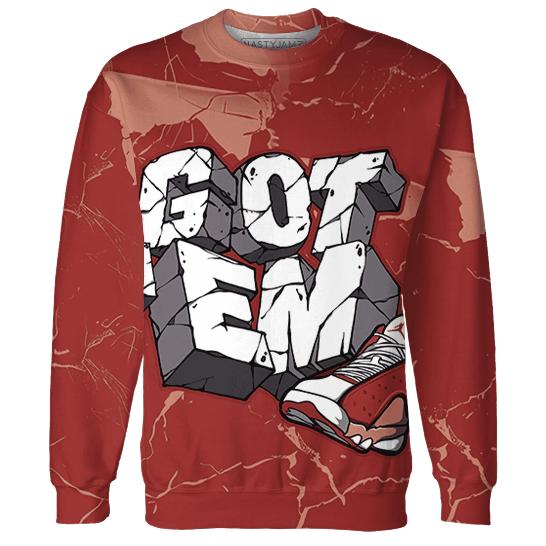 Dune-Red-13s-Sweatshirt-Match-Got-Em-3D