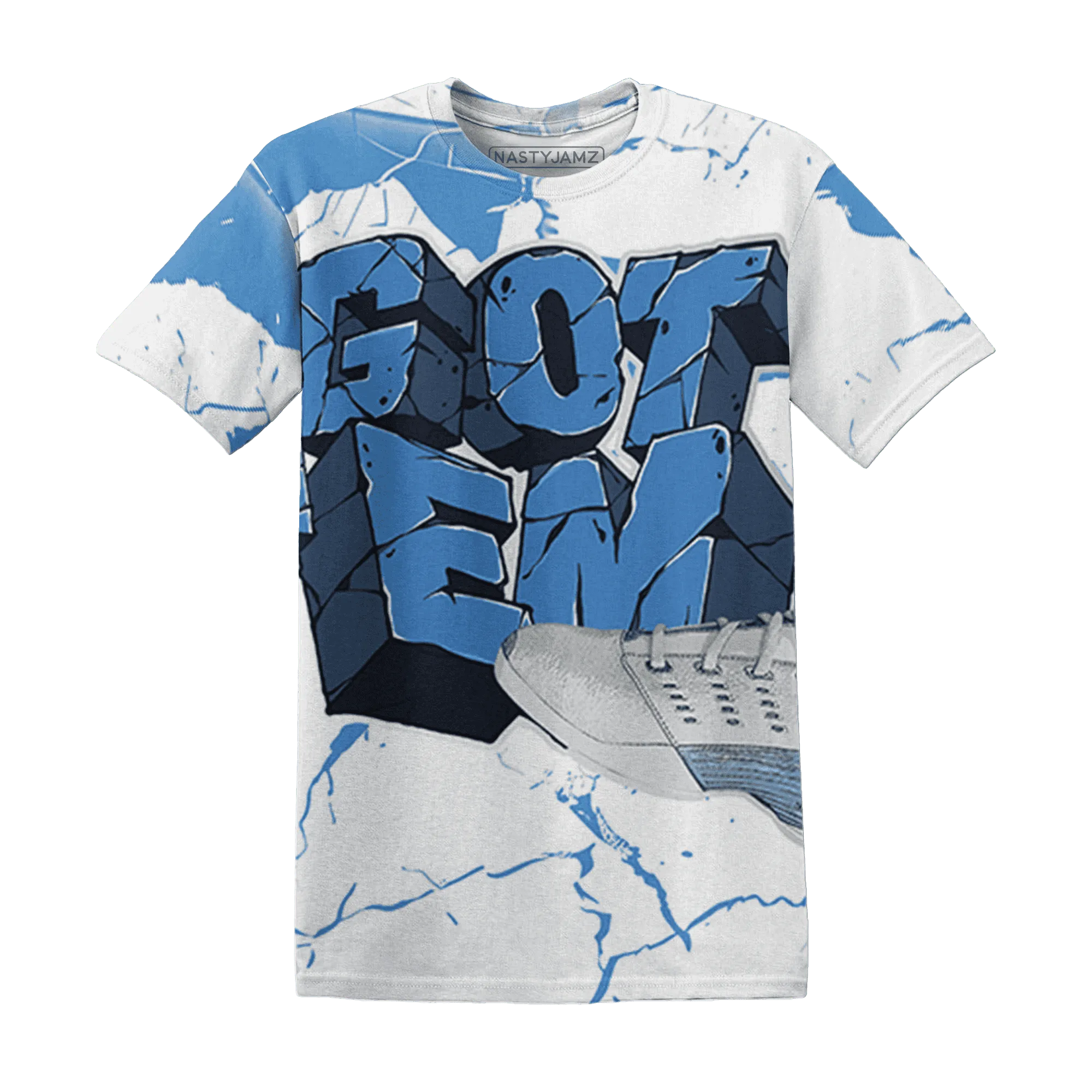 Carolina-Blue-Univercitii-17s-T-Shirt-Match-Got-Em-3D