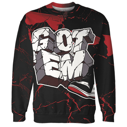 Black-Toe-Reimagined-Red-White-1s-NastyJamz-Sweatshirt-Match-Got-Em-3D