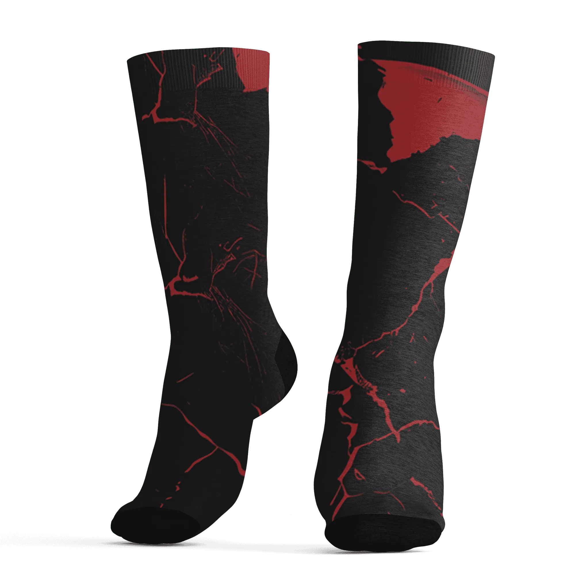 Black-Toe-Reimagined-Red-White-1s-NastyJamz-Socks-Match-Got-Em-3D