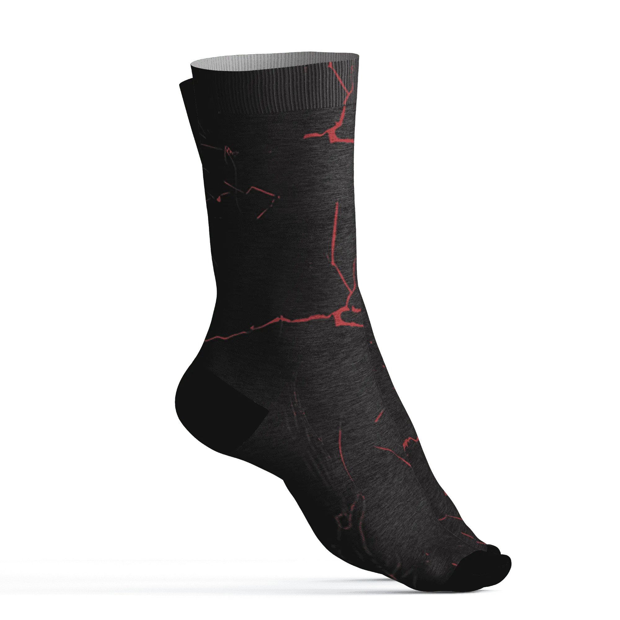 Black-Toe-Reimagined-Red-White-1s-NastyJamz-Socks-Match-Got-Em-3D
