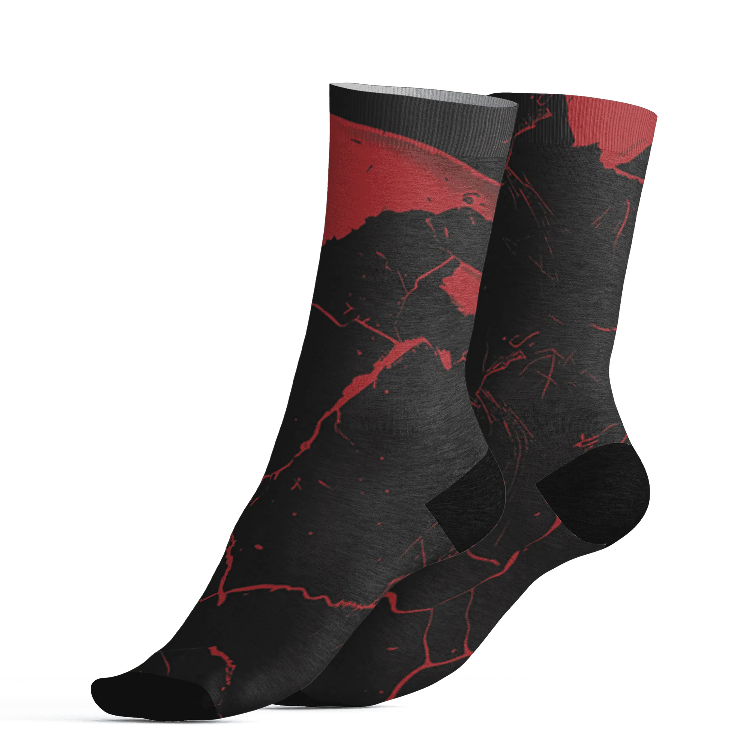 Black-Toe-Reimagined-Red-White-1s-NastyJamz-Socks-Match-Got-Em-3D