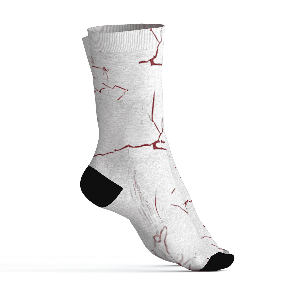 High-85-Metallic-Burgundy-1s-Socks-Match-Got-Em-3D